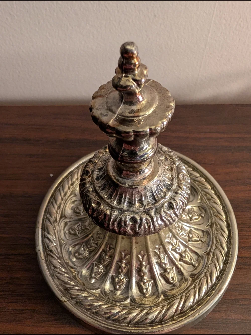 Princess House 3-Dish Glass Condiment Server with Center Holder
